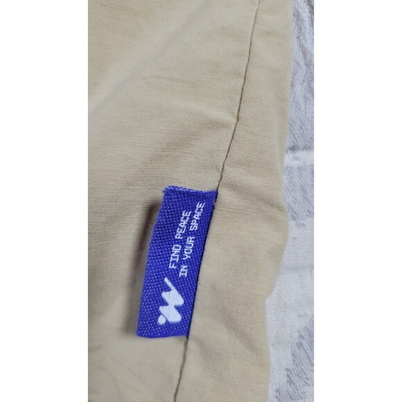 Without Walls Utility Shirt Men’s Small Khaki Short Sleeve Button Front Outdoor - Picture 3 of 10